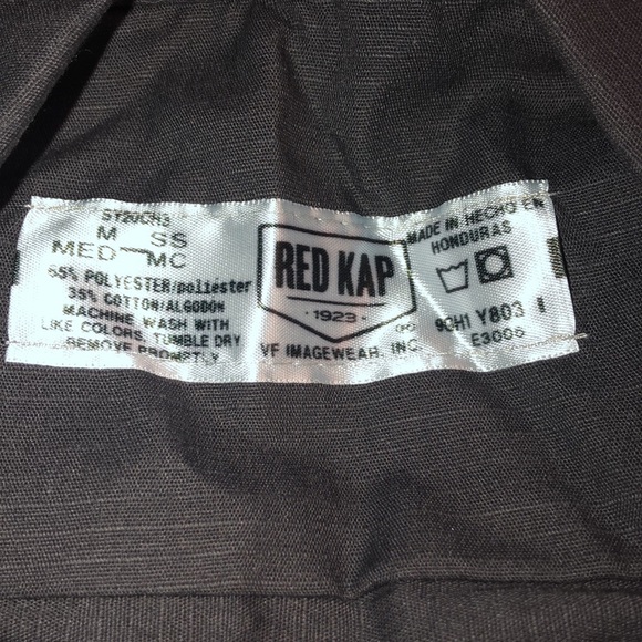Red Kap Men's Standard Ripstop Crew Shirt New - Picture 4 of 7